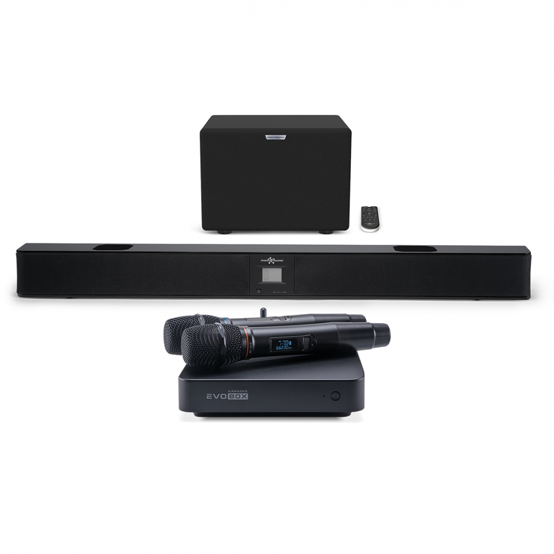караоке-комплект EVOBOX Plus + EvoSound Bar (саундбар с караоке) в Югорске