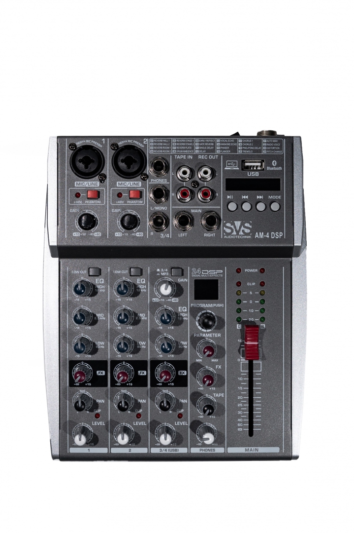 SVS Audiotechnik mixers AM-4 DSP Аналоговый микшерный пульт, 4-канала в Югорске