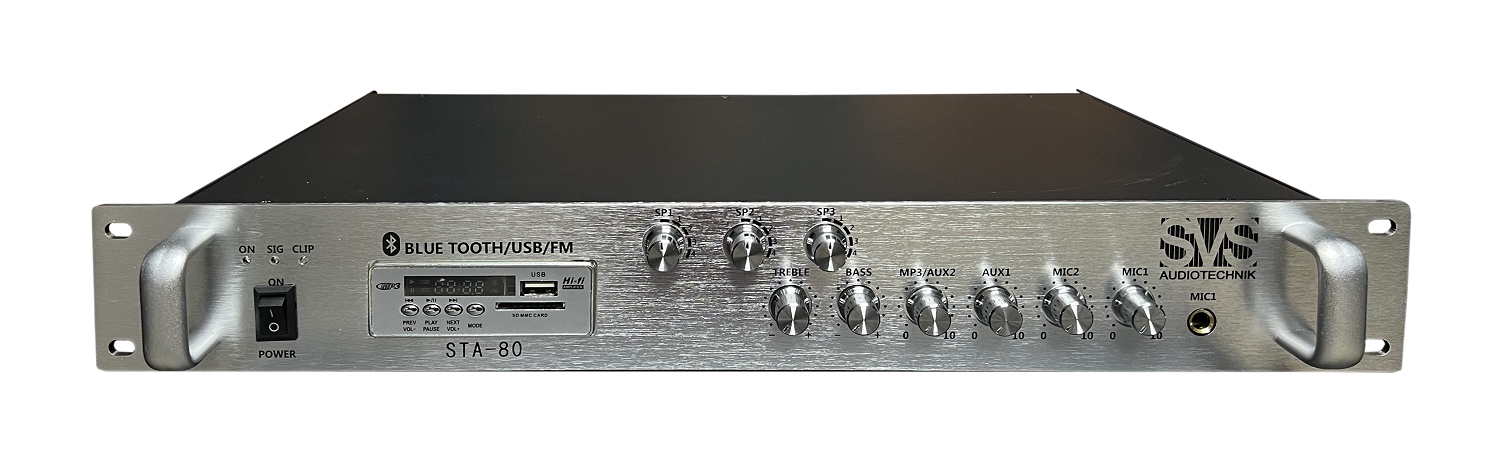 SVS Audiotechnik STA-80 Микшер-усилитель для систем Public Address в Югорске
