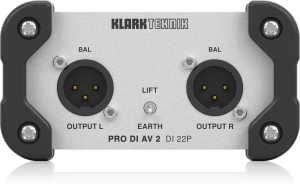 Klark Teknik DI 22P пассивный стерео директ-бокс в Югорске