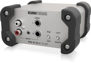 Klark Teknik DI 22P пассивный стерео директ-бокс в Югорске